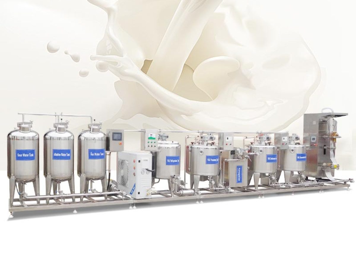 وحدة أجهزة تنشيف اللبنة